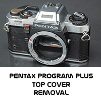 Pentax Program Plus Top Cover Removal